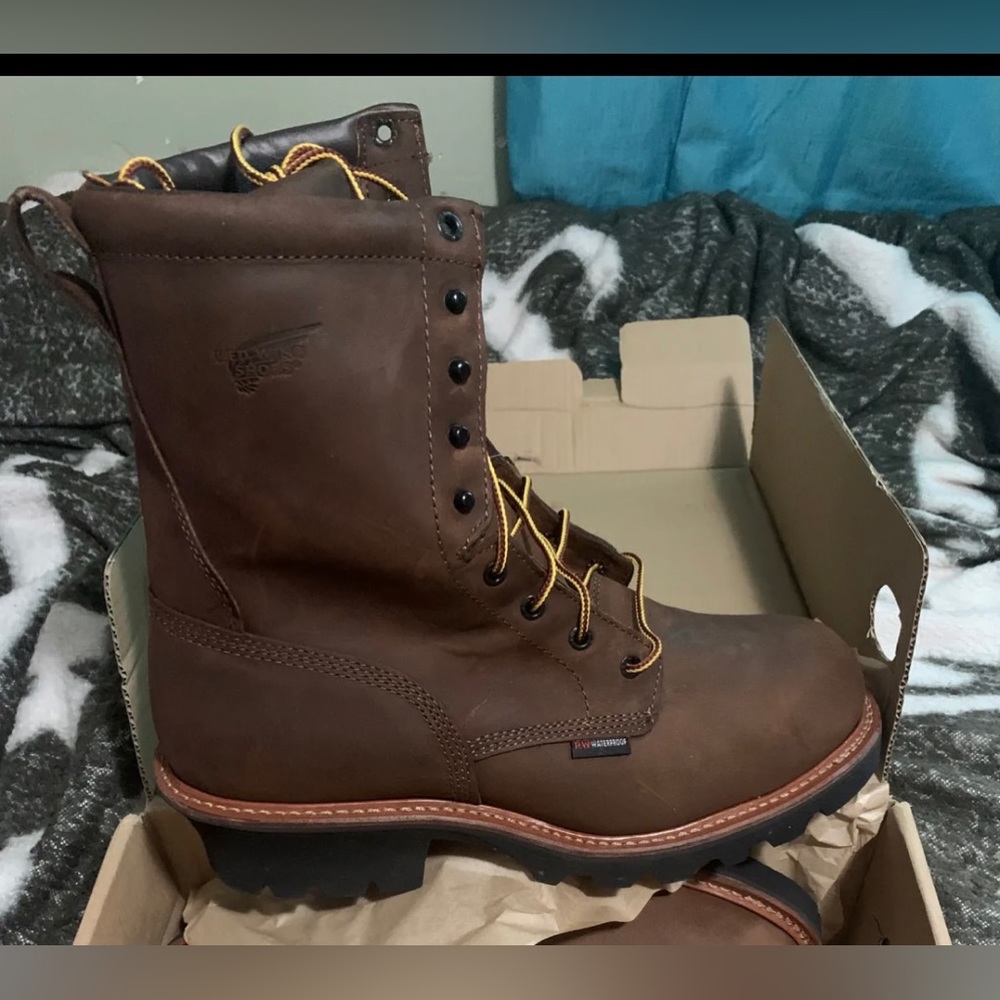 Red Wing Shoes Boots NEW WITH BOX size 12.